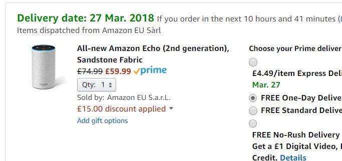 Amazon Echos tweet media