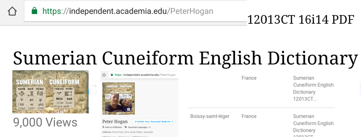 Mugsar at academia.edu reached 9,000 views (cf. <100 for tenured professors with fat lifetime salaries). In spite of increasing heavy suppression / hacking from the you-know-who anti-civilizationist Establishment independent.academia.edu/PeterHogan