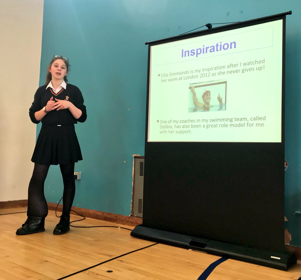 jade_windley's tweet image. Our young role model, Annabelle, from @KingEdVIsport is inspired by @EllieSimmonds1 &amp;amp; one day aims to swim for @ParalympicsGB 🇬🇧 Today Annabelle helped to lead 4 different inclusive sports to lots of young people, amazing job well done 🌟 #projectability #stepintosport