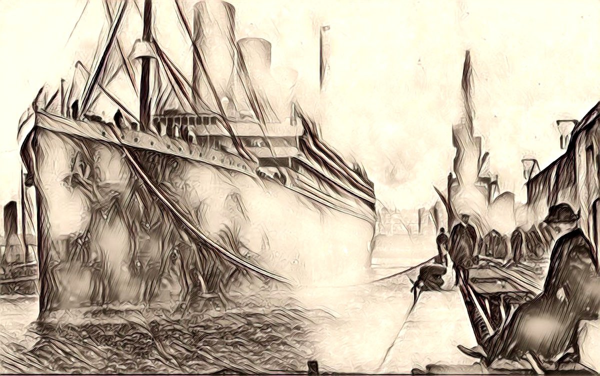 xxx3yz's tweet photo. RMS Titanic 1912 https://t.co/v4QfXTSQJj