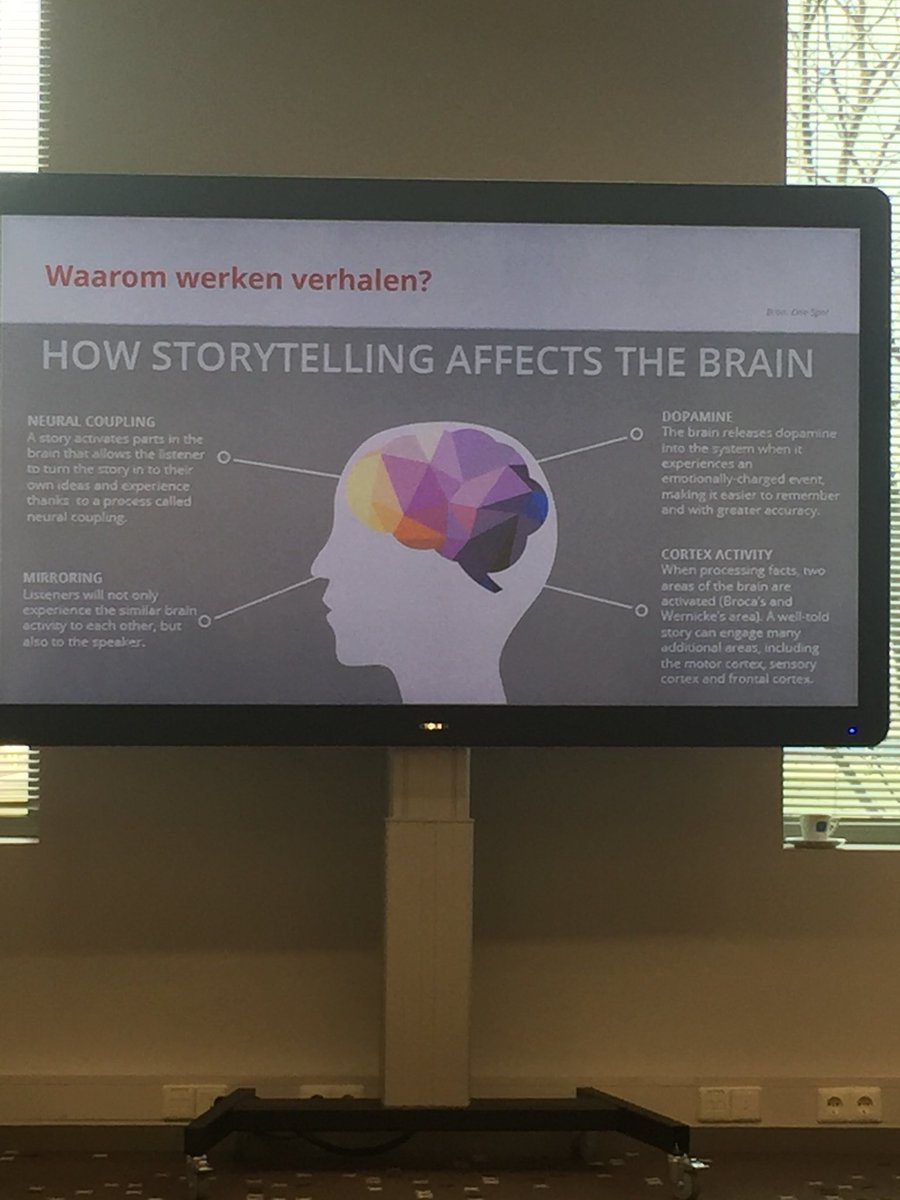 Storytelling en waarom het werkt #aiosdag2018 #storytelling #socialegeneeskunde <a href="/NSPOH/">NSPOH</a> <a href="/ashisbrahma/">ashisbrahma</a> <a href="/KAMG_NL/">KAMG</a>