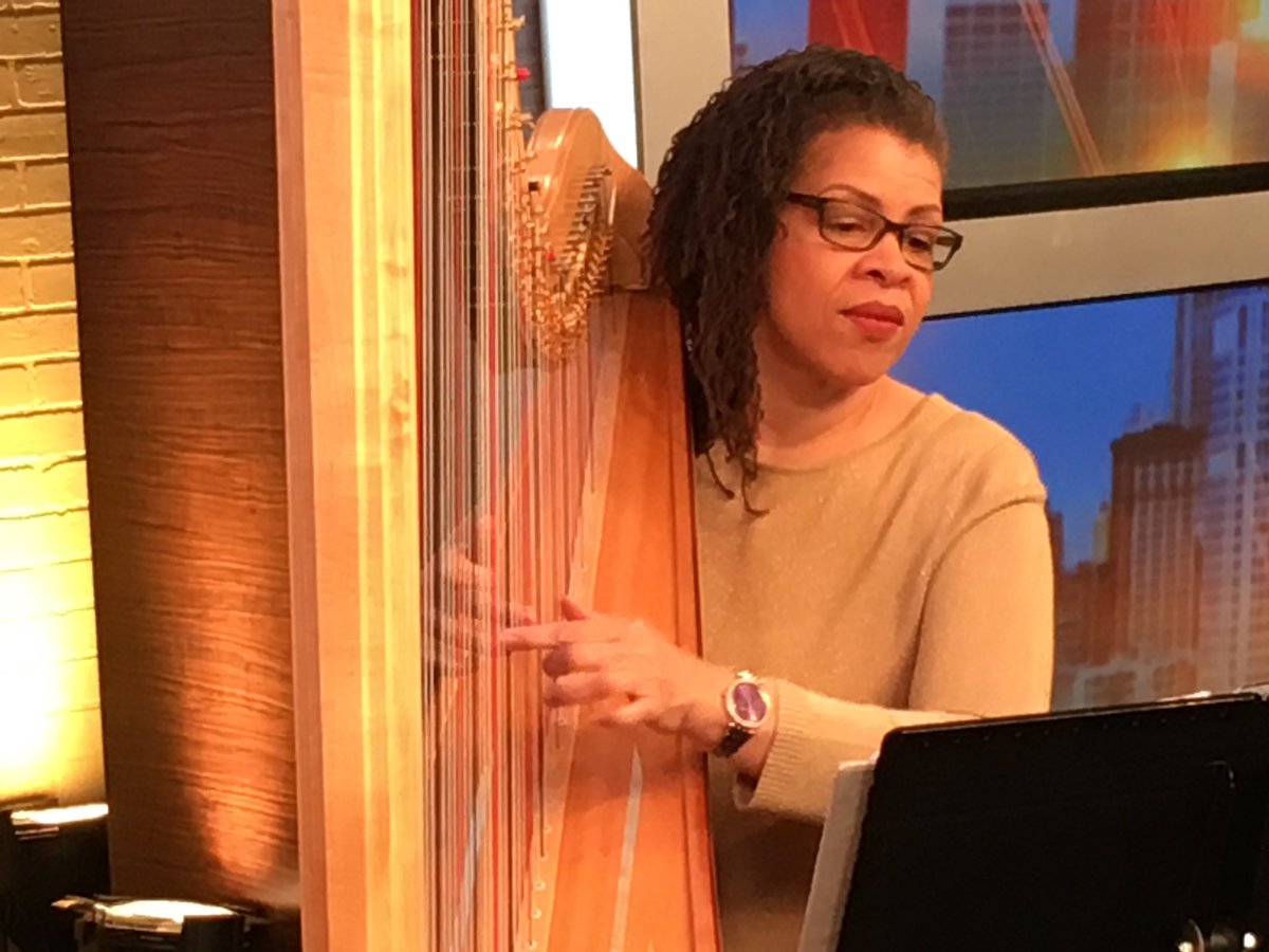 arkimbrough's tweet photo. #DailyCassTechMoment!!! #CassTech Harp & Vocal Performs @FOX2News Morning....led by fellow #CT81 graduate Lydia Cleaver!! https://t.co/bZPH6RILMt