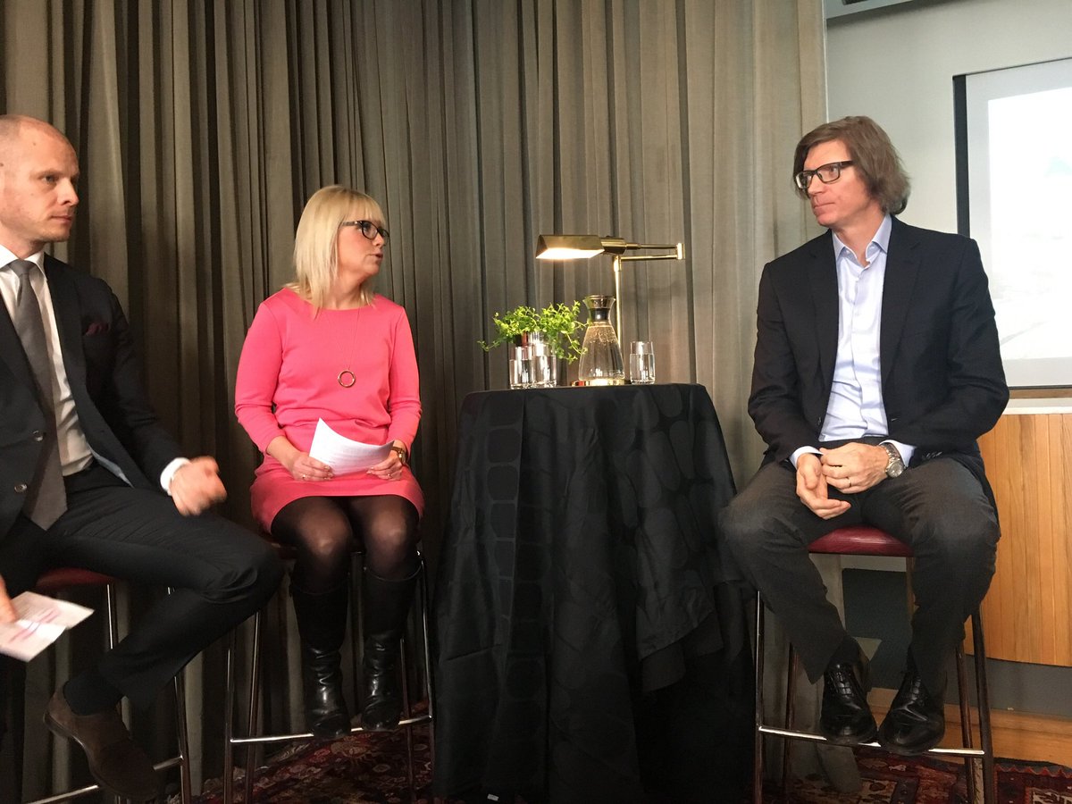 Together with <a href="/alandsbanken/">Ålandsbanken</a> <a href="/nzennstrom/">Niklas Zennström</a> talked about being an entrepreneur &amp; investment needed to clean up the #balticsea