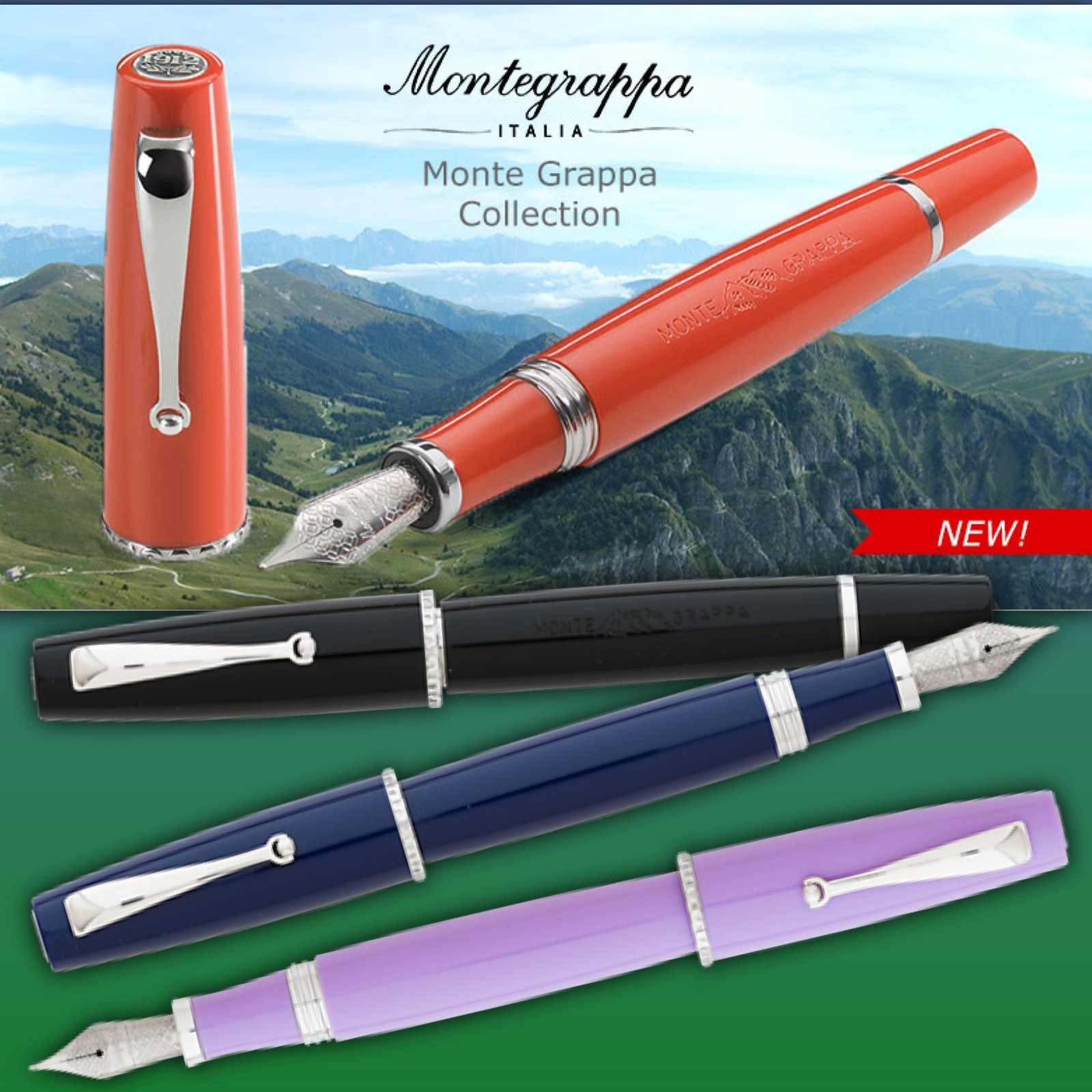 Montegrappa monte grappa fountain pen sale