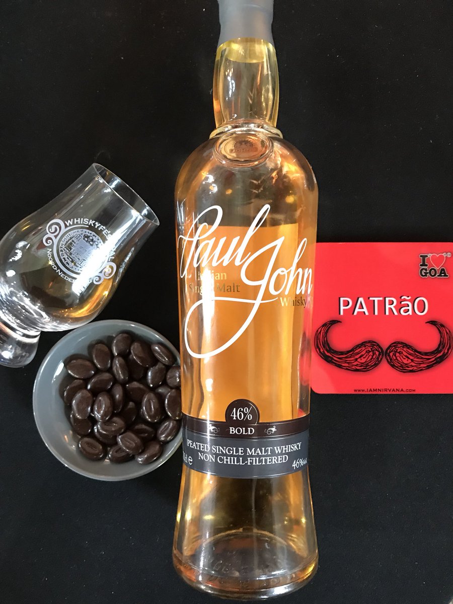 One shot to sum up last weekend... <a href="/PaulJohnWhisky/">Paul John Whisky</a> @WFNN <a href="/DramTimeNL/">DramTime</a> <a href="/GlencairnGlass/">Glencairn Glass</a> #Bold #indianwhisky #peated #Patrao #fromGoawithlove 🥃