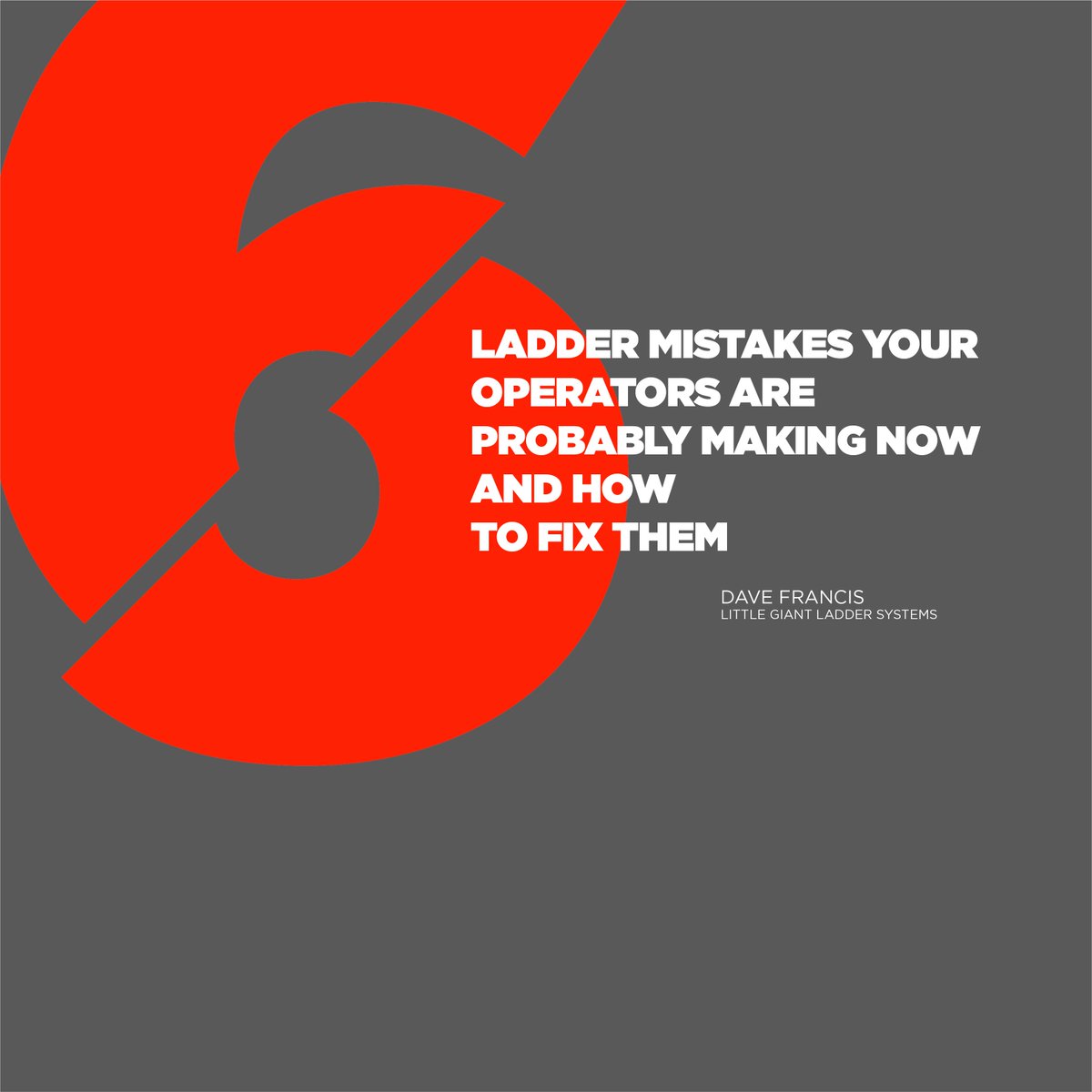 laddersafetyguy's tweet photo. You may not realize that you're being unsafe on a ladder, so my friends at @littlegiant  and I created this graphic of the 6 common mistakes that you may be making and why
#LadderSafetyMonth @American_Ladder  @LadderMonth  #BreakTheStatistic https://t.co/iAzeti4aQO