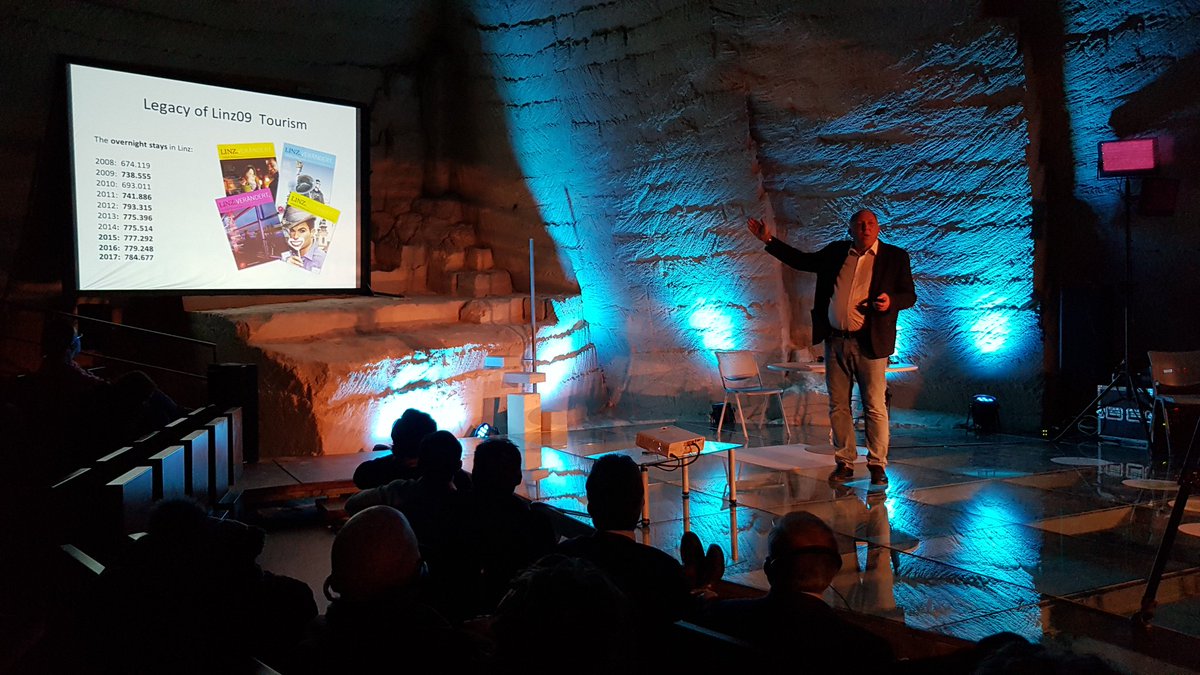 Matera2019's tweet photo. Ulrich Fuchs about the legacy of an European Capital of Culture. 《It's not a revolution, but it's a slow increase. 》#matera2019 #buildup2019 https://t.co/mxlUx5xFPA