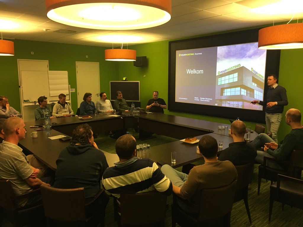 jcdejong's tweet image. Welkom bij de “Starten als Freelancer” Meetup van de @DutchWebAllianc in het kantoor van @Yourhosting