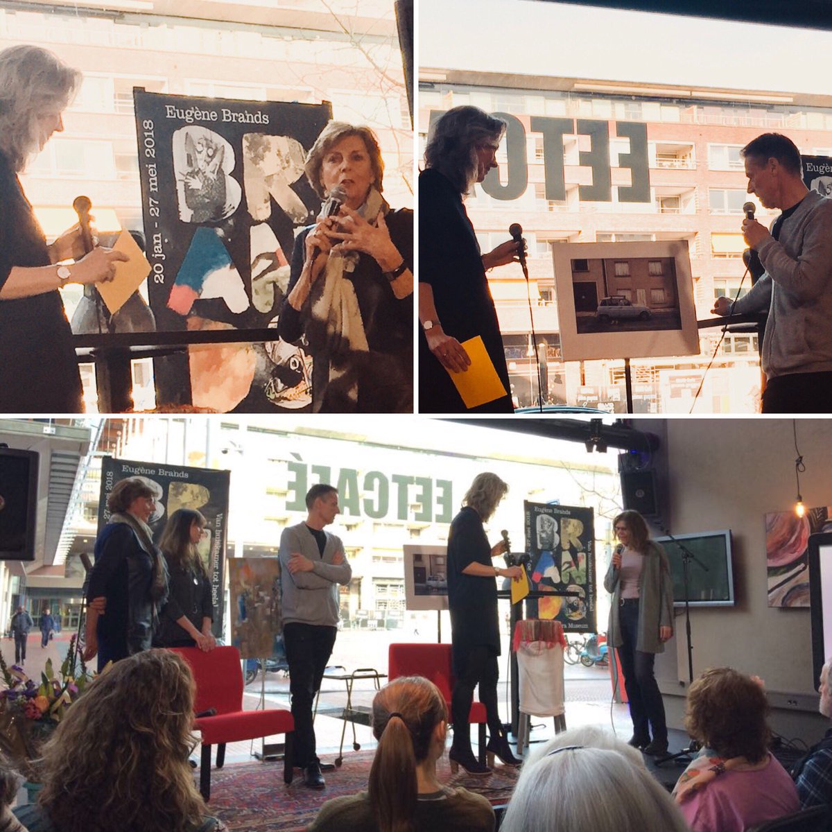 KunstuitlAmv's tweet photo. Vandaag @p60amstelveen stond de aflevering van de talkshow @BV_AMSTELVEEN in het teken van de CULTUUR. O.a. met de winnaars van de Amateurkunst expositie 2018 van Platform C | Kunstuitleen Amstelveen. #cultuur #kunst #BVAmstelveen #kunstuitleenamstelveen #platformC #Amstelveen https://t.co/6aRWYza1J5