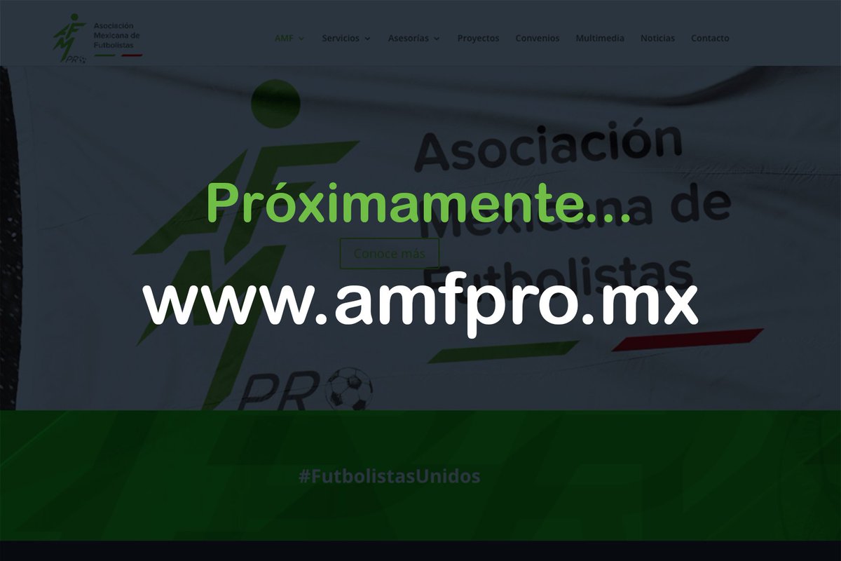 AMFproMX's tweet photo. ¡Muy pronto estaremos en línea! 👍🏼⚽️
#AMFproMX #FutbolistasUnidos https://t.co/C36ArM1lTN