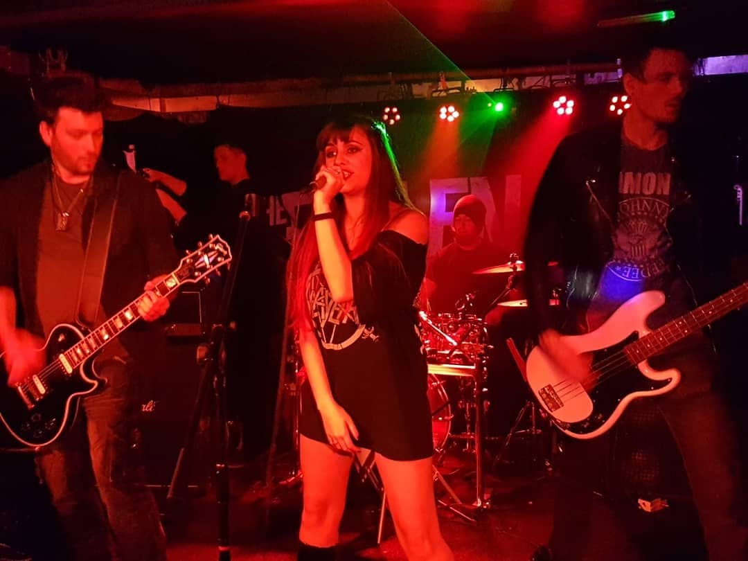 SoheilaClifford's tweet photo. My first gig with @ukcrossover was a fucking hoot!!! Can't wait for the next. Thank you to all those who supported us last night! You guys rock 😈🤘🏼 https://t.co/UYwOgMfuTC
