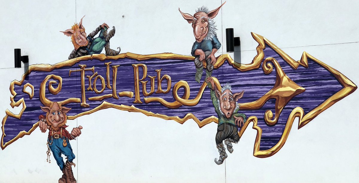 Dayton Mural Monday WK3 at @ToxicBrewCo and Troll Pub. 
Support your local Dayton pubs by retweeting!

#Daytonoh #DaytonMurals #GemCity #fortheloveofDayton #LoveDayton #StreetArt #Murals