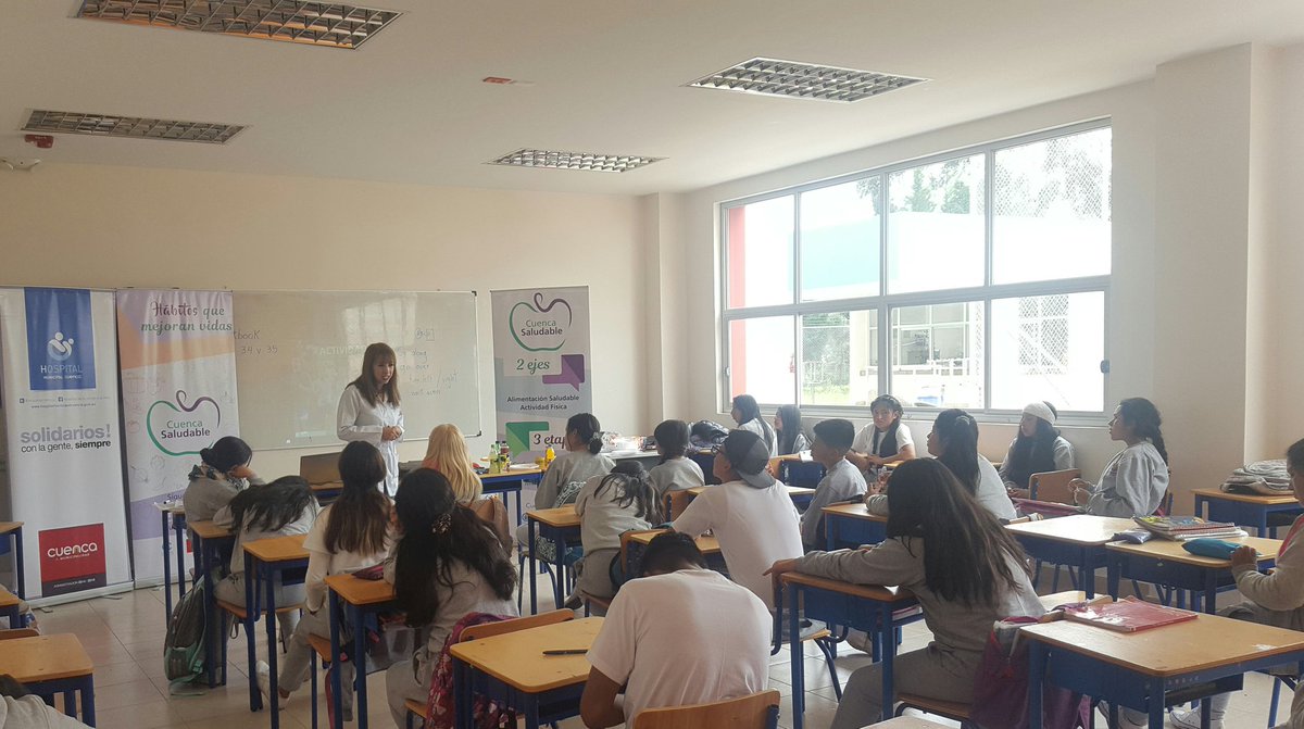 Ciudad_Saludabl's tweet photo. El @Cconsejo propone el proyecto @cuencasaludable, con el que llegaremos a miles de niños, jóvenes y adultos de Cuenca con #JornadasFormativasSaludables promoviendo #HábitosQueMejoranVidas.
#PorUnaCuencaSaludable #ConsejoCantonalDeSalud https://t.co/eQcnoWOBgy