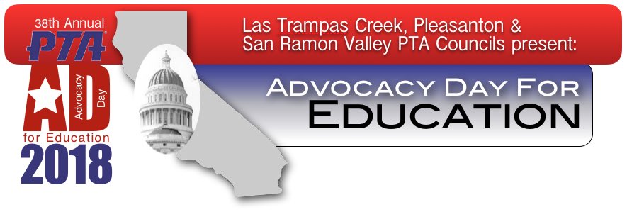 Pls RT: Join parents, educators, elected officials, and community members for the 38th annual #PTA Advocacy Day for Education! Panel discussions will explore topics related to CA public school funding. 🏫💰📚📝
➡️ srvcpta-ca.schoolloop.com/AD2018
