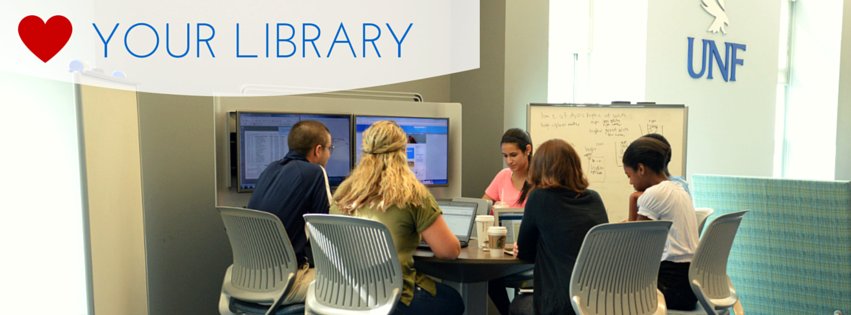 UofNorthFlorida's tweet photo. #SWOOPLife Hack: Finals are around the corner! Students can receive tutoring help at the Carpenter Library, Building 12, Perdue Study Area, Second Floor. Librarians also offer face-to-face and online research consultations for all students, faculty and staff. https://t.co/WdK6Wshl9b