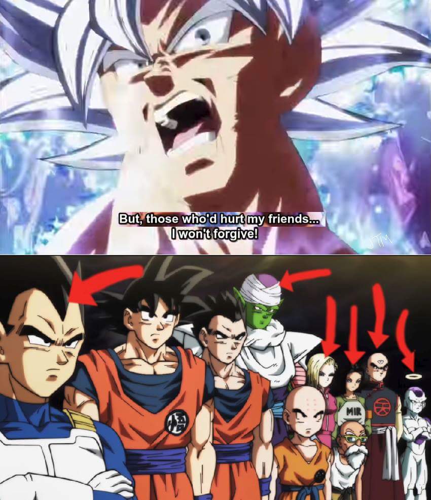 Reioumu's tweet image. Something that bothered me about dragonball super