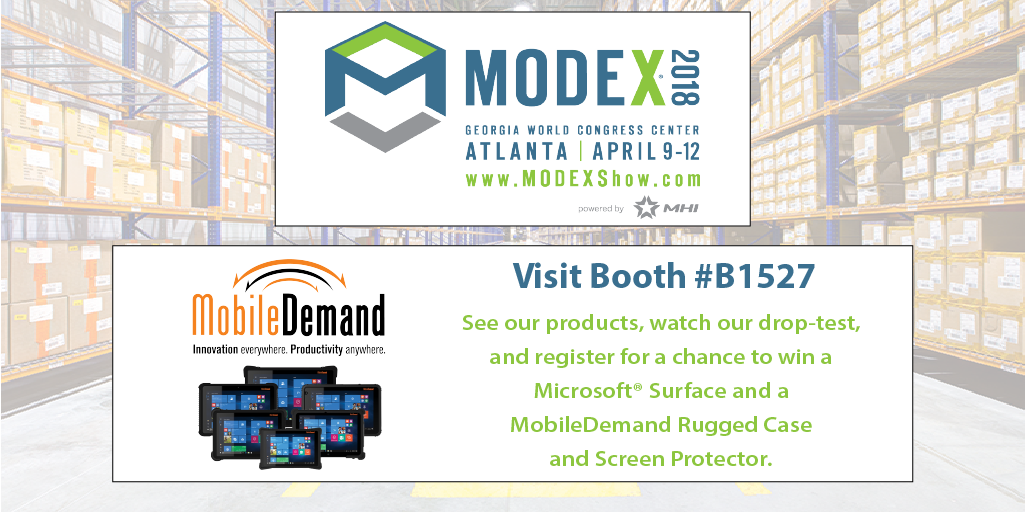 MobileDemand's tweet photo. Looking for the right rugged tablet for the job? Visit @RuggedTabletPC Booth #B1527 at #MODEXShow.
#poweredbymhi #MobileDemand #RuggedPC #RightTabletForTheJob #ProtectYourInvestment #tradeshow https://t.co/a0NwYRUJQZ
