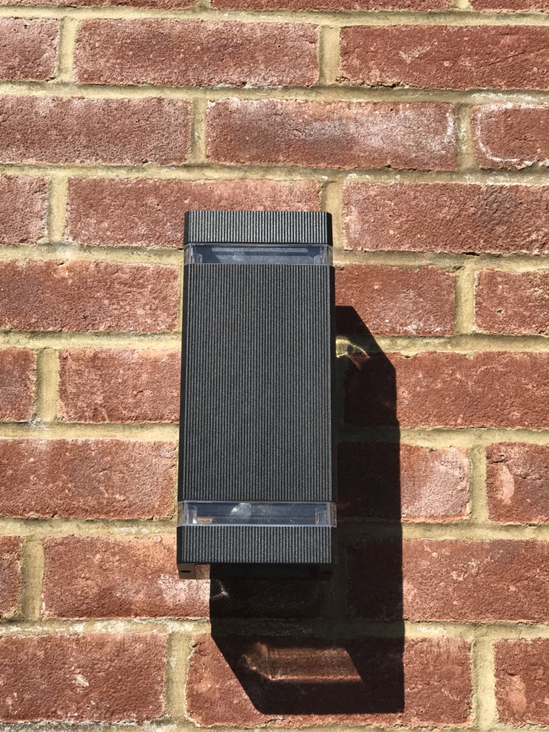 LecEtec's tweet photo. Exterior wall lights installed today in our Wilmington project, powered by loxone home automation system 😎 #beamled #outsidelights #sparkielife https://t.co/auxksNYIv3