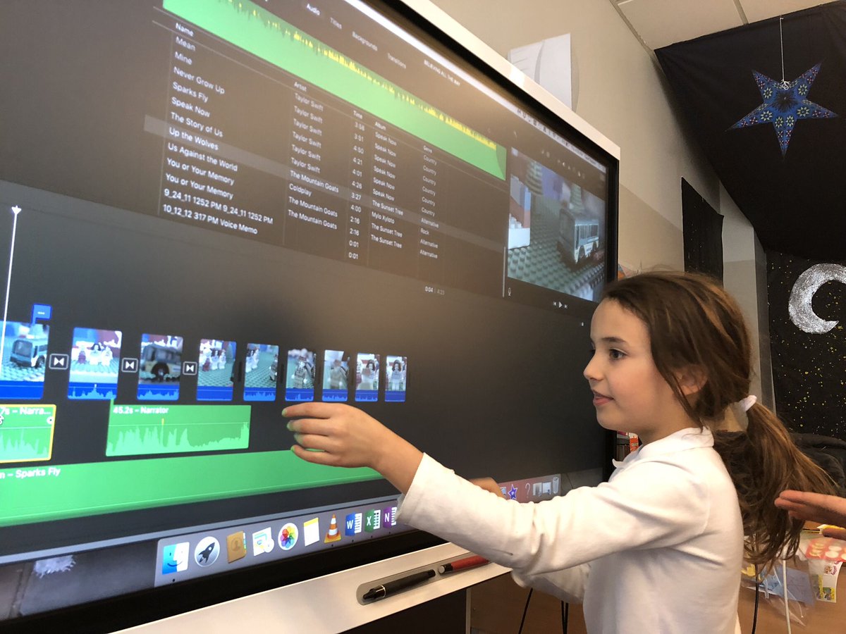 girl_and_i's tweet photo. Was pretty neat to see young girls in our “movie magic” after-school program in Chicago comparing editing to solving a math puzzle. @Hollywood - we’re doing our bit to end your gender gap! #STEM #stemchicago #stemgirls #artsinstem #chicagosummercamps https://t.co/lmO9hNp9BO