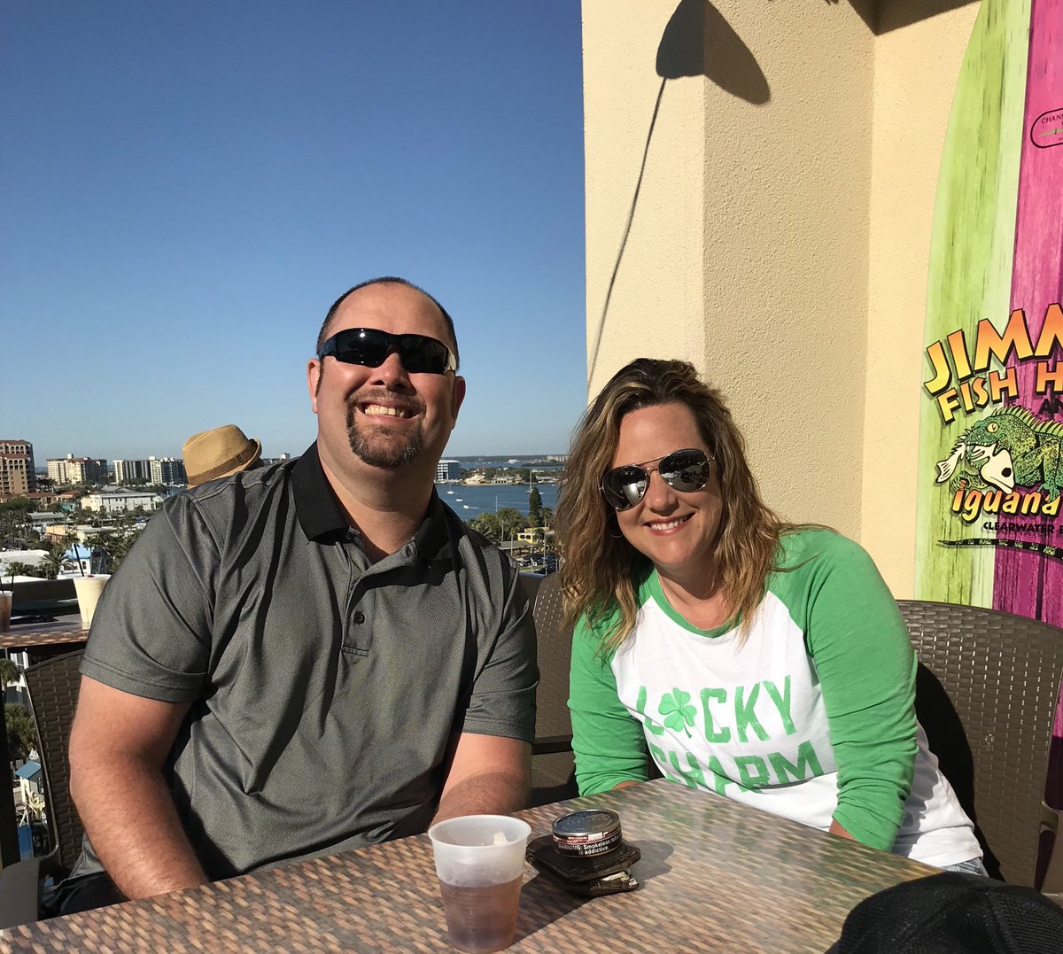 carstenslisa's tweet photo. Spending the weekend in #clearwaterflorida was the best St. Patrick’s Day Yet!!! #pier60hotel #jimmycrow https://t.co/G97zswzQYs