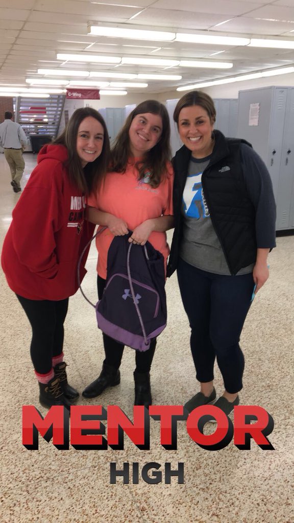 Ran into on of our favorite formers at 9th grade orientation!