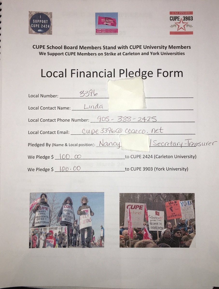CUPE3396's tweet photo. #OSBCU_MakingHistory delegates have the opportunity to hear from Devan @CUPE3903York #local3396 stands in #supportandsolidarity #onedaylonger @CUPEOntario @OSBCU #striketowin https://t.co/35hAdKbaBF