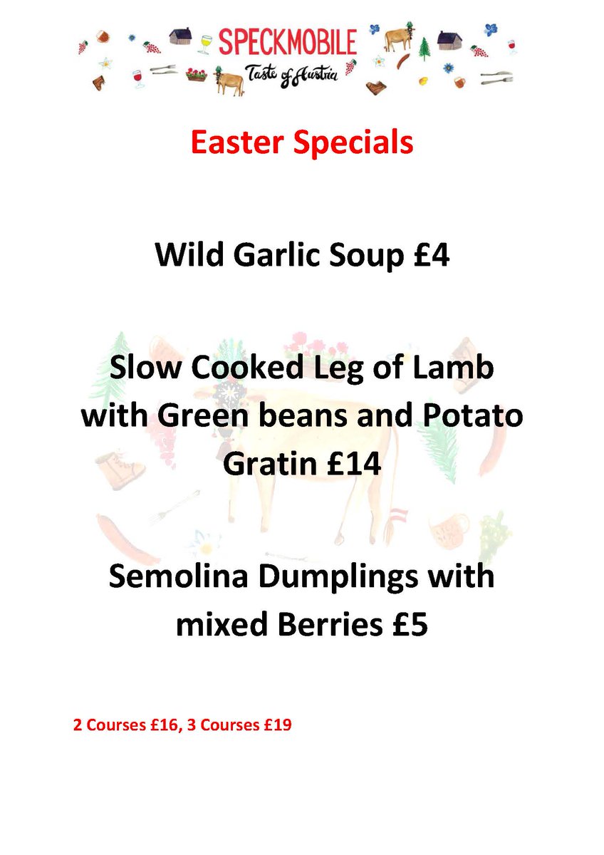 Speckmobile's tweet photo. Our Special this #EasterWeekend @MaltbyStMkt #Arch76 https://t.co/xJjrMLZK55