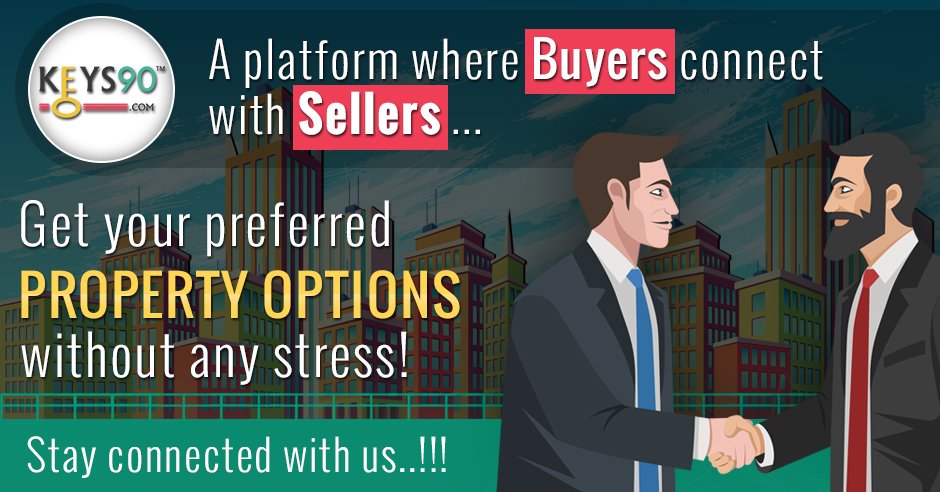 keys90india's tweet photo. Choose the best #realestateservice provider for the best real estate solutions!

Keys90 is a simple and convenient platform where you can search for #properties for #sale and #rent and get the #bestdeals in your budget. #Keys90 https://t.co/wDOs6SZQ76
