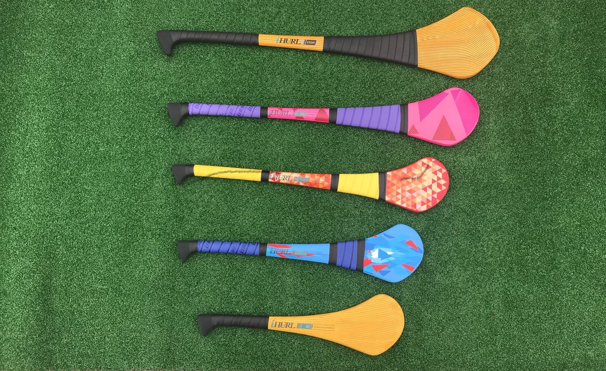 culsliotars's tweet photo. The newest additions to the #iHURL family 20” junior, funky #ihurls and finally the #Goalkeeper #ihurl beautifully engineered to bring you #bestinclass every time #StyleOfPlay https://t.co/dZyz4xALKY