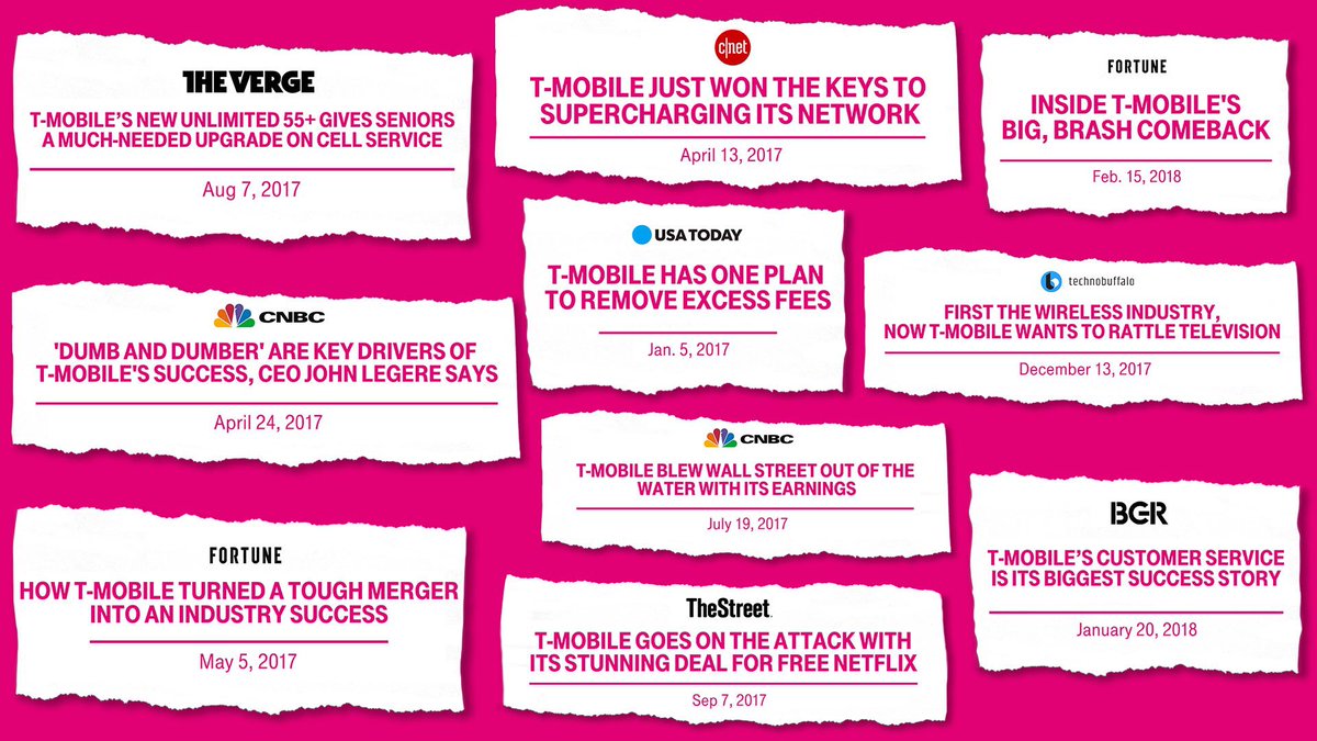JohnLegere's tweet photo. Now, we’ve revolutionized the wireless industry, forced Dumb &amp; Dumber to change, created the best customer care team in the world &amp; MORE! We’re even taking the #Uncarrier fight to big cable this year! It’s amazing! https://t.co/fl8bHeIaGJ