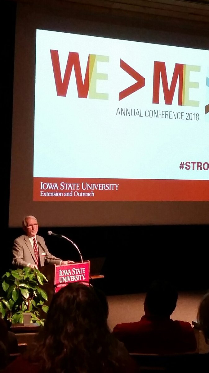 iowamadeline's tweet image. Thankful for our Leadership, Dr. John Lawrence, at Extension Annual Conference today # strong Iowa #isueo