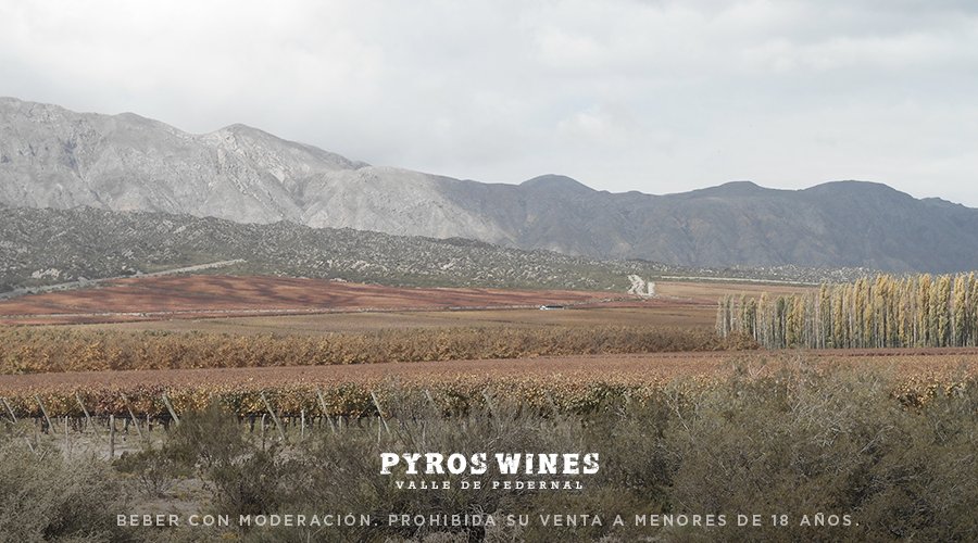 Con el comienzo del otoño, el #ValleDePedernal cambia sus colores.