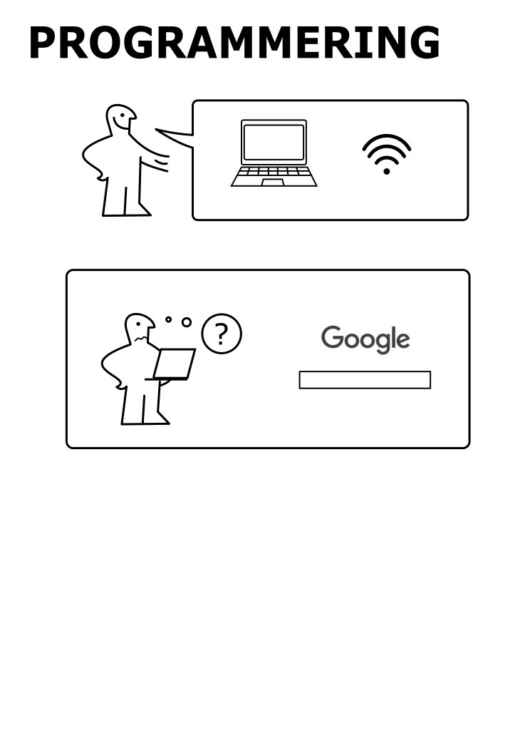 プログラミングってどうやったらできるんですか と聞かれるのでわかりやすくikeaの説明書みたいにしてみた Togetter