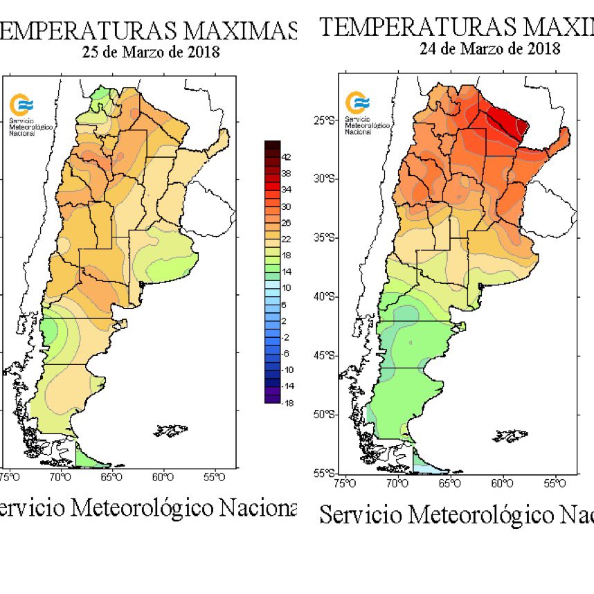 LuisChaco85's tweet photo. Evolución de las temperaturas máximas de las últimos días!
Nótese la incidencia del paso de frente frío que trajo un posterior descenso térmico!
#Otoño2018
#NoMasCalor
#AdiosVerano 😃👏🏻❄️ https://t.co/MXkcxnRjZS