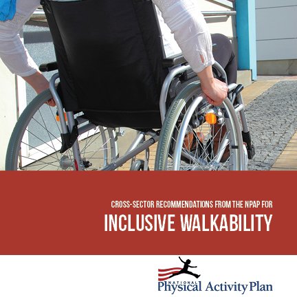 NationalPAPlan's tweet photo. Inclusive and accessible walking related programs can increase funding, resources, knowledge, opportunity, awareness, and skills for increased walking and walkability. https://t.co/5Q76FVYSRb #WalkingRecommendations https://t.co/Nz7udG0wcW