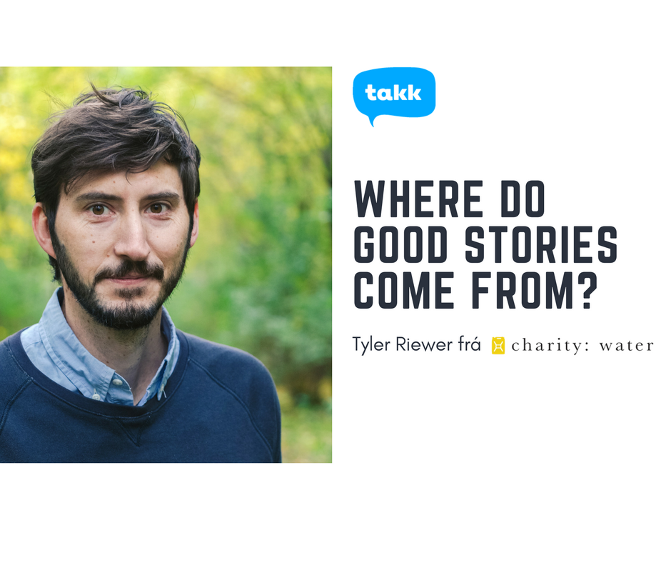 takksamskipti's tweet photo. Þér er boðið í morgunkaffi. Gestur okkar verður Tyler Riewer frá @charitywater. Tyler ætlar að fjalla um hvaðan góðar sögur koma úr starfsemi félagasamtaka og hvernig þær nýtast til að afla nýrra fylgjenda og varðveita núverandi. Skráning hér : https://t.co/HgYsGka11v https://t.co/YyzXIzJuen