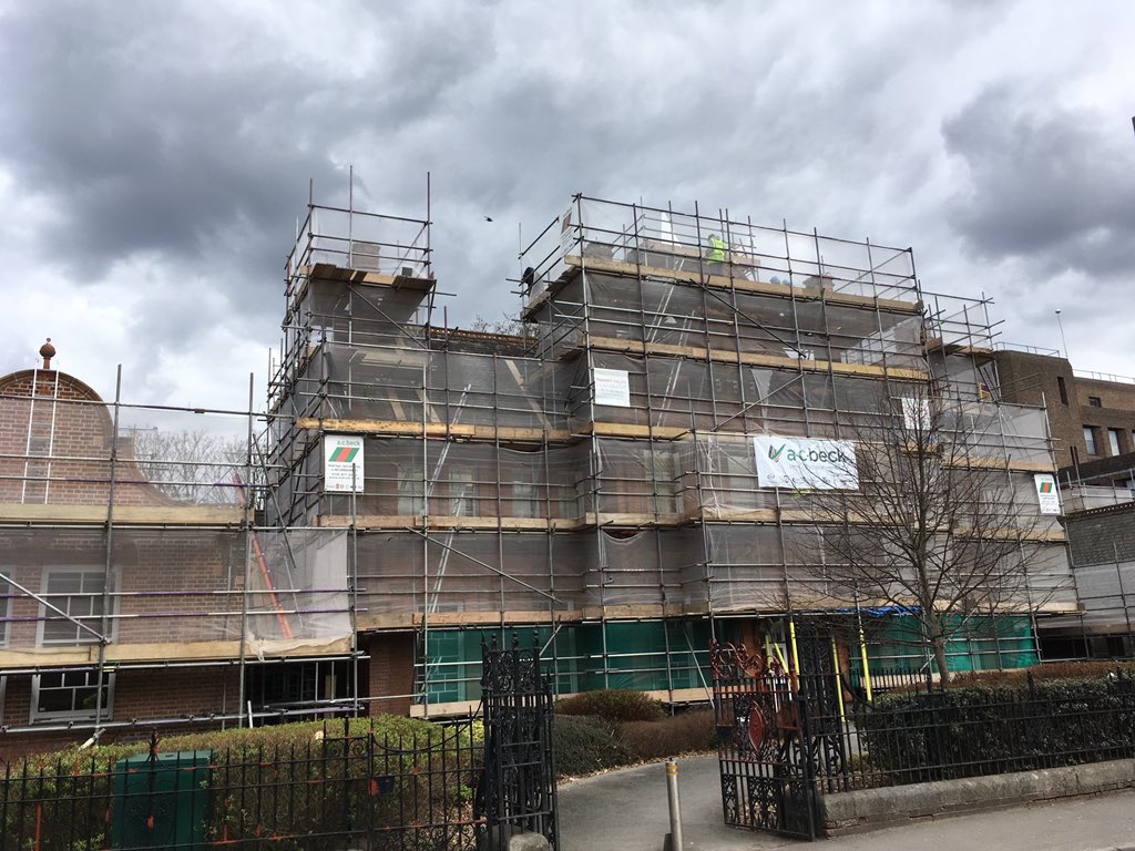 Phase 2 of our current refurbishment job has commenced with full scaffold erected. #Refurbishment #Decorating