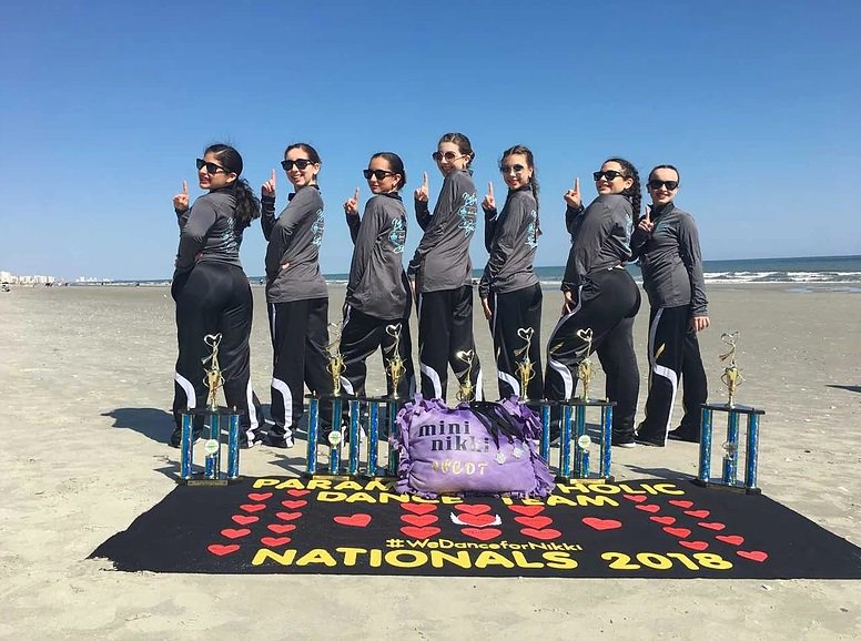 ParamusCathHS's tweet photo. More 📸 of our #NationalChampions, the PC Dance Team!! 💃🏻👯‍♀️🏆 @_PCDT #WeDanceForNikki #MiniNikki https://t.co/0vZEQTKIzV