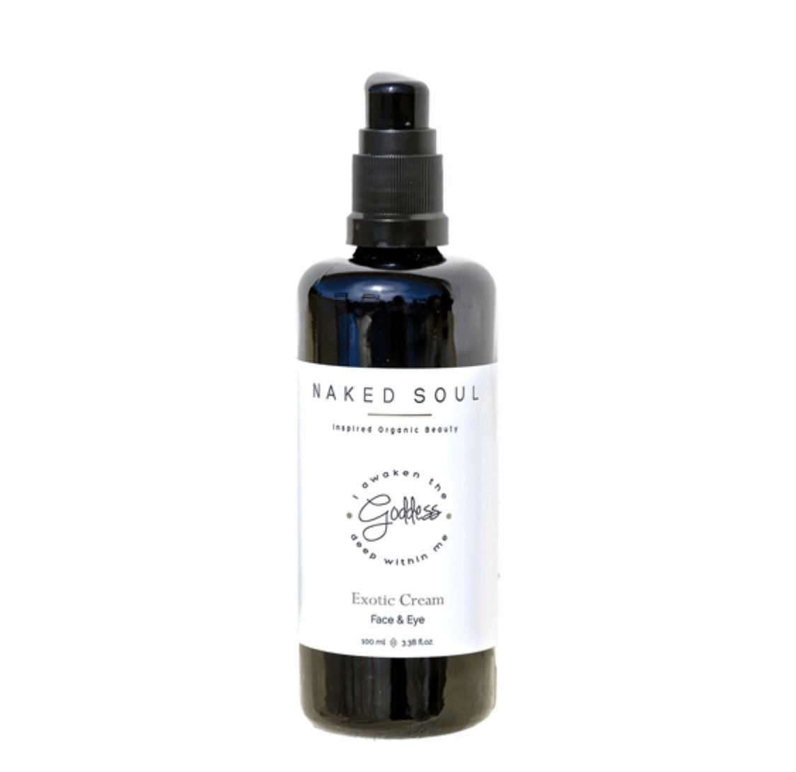 NakedSoulBodyLS's tweet photo. GODDESS Face &amp; Eye Cream is one simple and luxurious anti-aging moisturizer that does it all.  You’ll see luminescent and deeply hydrated skin with Nilotica Shea Butter, Green Tea Distillate, &amp; Eco-Certified Mediterranean Olive anti-aging actives. 100% pure organic ingredients 🌸 https://t.co/bSATIxRA8r