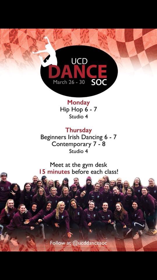 We’re back with more classes for Week 8 💃🏼❤️ Hope to see all your fresh and happy faces from the break back in the studio! Remember, meet 15 minutes before each class and they cost €2! We also have some exciting things planned for this semester, so stay tuned 💃🏼