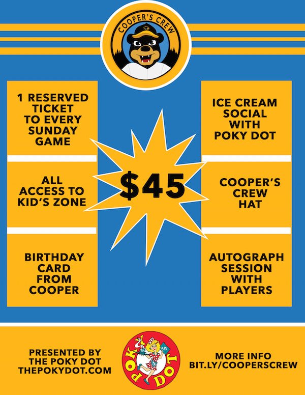 The Cooper's Crew Pack presented by <a href="/ThePokyDot/">The Poky Dot</a> is on sale now!!

Purchase here!--->bit.ly/COOPERSCREW