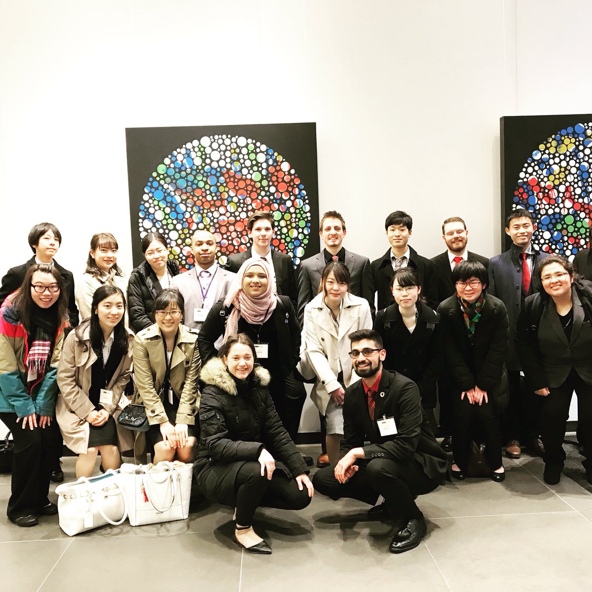 StocktonMUN's tweet photo. Opening Ceremony &amp; Morning briefing with Austrian Diplomats #nmunnyb2018 #StocktonU https://t.co/wuASranuKF
