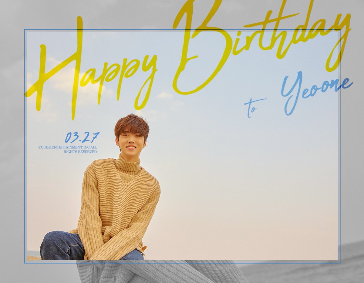 PENTAGON 여원의 생일을 축하합니다! 
HAPPY BIRTHDAY YEOONE-! 
#펜타곤 #PENTAGON 
#여원 #YEOONE