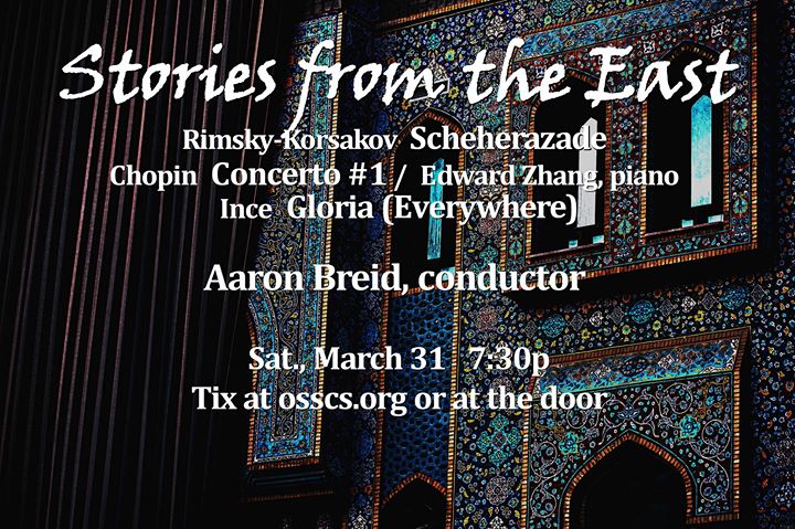 March 31: Orchestra Seattle and the Seattle Chamber Singers <a href="/osscs/">️</a> presents Stories from the East — conducted by Aaron Breid seattlesings.org/event/stories-…