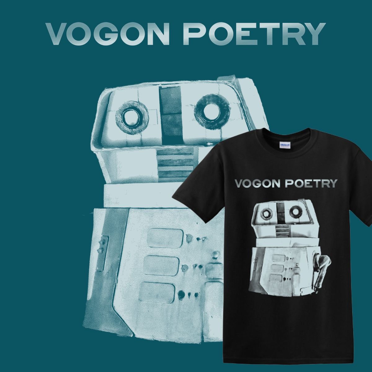 MerchlyMerch's tweet photo. We dig it! Thanks for working with @Merchly, @vogonpoetryband. #Merchly #MondayMerch https://t.co/07F7MmWaay