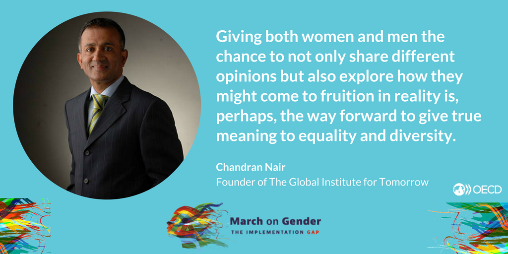 More than metrics: headcounts in management &amp; boardrooms misunderstands the role #genderequality can play in making business better, says <a href="/Cnomics/">Chandran Nair</a>. 

Read &amp; discuss 👉 bit.ly/2I8bzzQ 

#OECDForum #PressforProgress #RBSNY