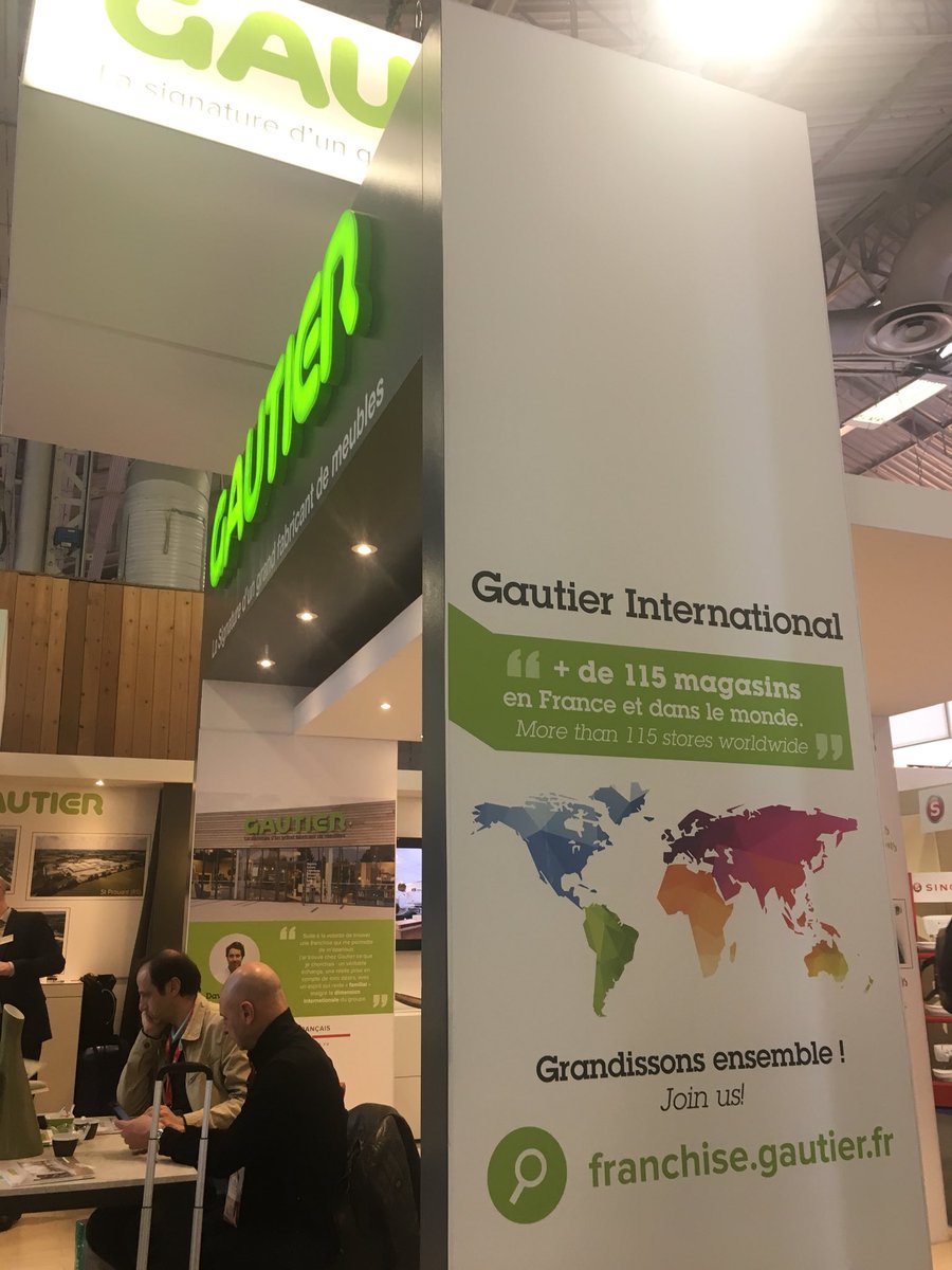 De Paris à Dubai ! <a href="/GautierFrance/">Gautier</a> est aussi bien cette semaine au salon de <a href="/Franchise_Expo/">Franchise Expo Paris</a> Paris qu au salon <a href="/INDEXDubai/">INDEX</a> #grandissonsensemble #joinus #INDEXDubai #MyFurnitureIsFrench #Meubles  #design #interiordesign <a href="/AmeublementFR/">l'Ameublement français</a>