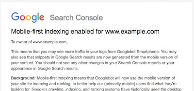 glenngabe's tweet photo. Big news -> Google is rolling out mobile-first indexing. New blog post from them about the rollout.

"After a year and a half of careful experimentation and testing, we’ve started migrating sites that follow the best practices for mobile-first indexing" https://t.co/4HmOXYTEXG https://t.co/KOSEXBQEsZ