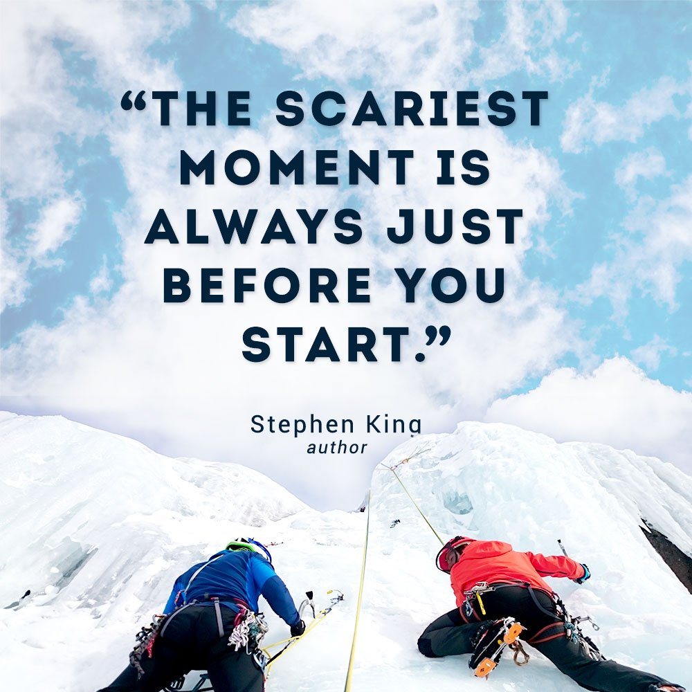 Don't be afraid to start! #motivation #quote #startup #entrepreneur