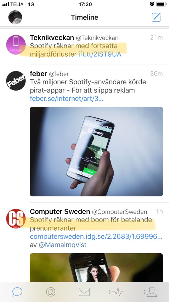 ITbubblan's tweet photo. #spotify https://t.co/lZSk9cfIbQ